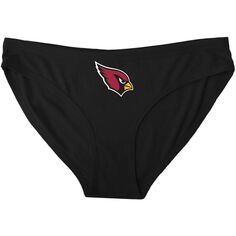 Женские спортивные черные трусики с однотонным логотипом Arizona Cardinals Concepts Unbranded