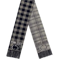 FOCO Penn State Nittany Lions клетчатый шарф с цветными блоками Unbranded
