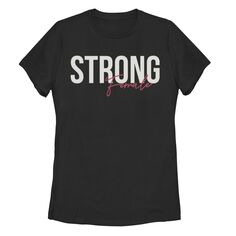 Яркая футболка для юниоров &quot;Strong Female&quot; Unbranded