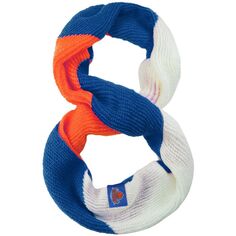 Женский вязаный шарф Infinity с цветными блоками New York Knicks Unbranded