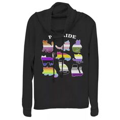 Пуловер с капюшоном и воротником-хомутом в разноцветную полоску Junior&apos;s Purride Unbranded