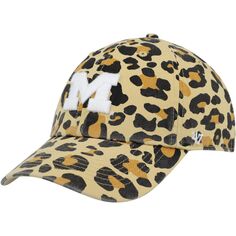 Женская регулируемая шляпа &apos;47 Gold Michigan Wolverines Bagheera Clean Up Unbranded