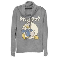 Пуловер с воротником-хомутом Disney Donald Duck Kanji Juniors для детей Licensed Character