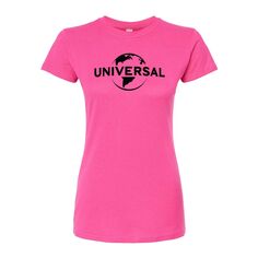 Юниорская футболка с логотипом Universal Licensed Character, розовый