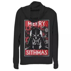 Рождественский пуловер с воротником-хомутом «Звездные войны Дарт Вейдер» для юниоров Merry Sithmas Star Wars