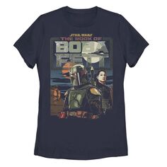 Детская футболка с графическим плакатом «Звездные войны: Книга Бобы Фетта» Star Wars