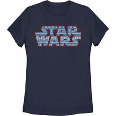 Детская футболка с логотипом и графическим рисунком в стиле «Рождественская ярмарка» в стиле «Звездных войн» Star Wars