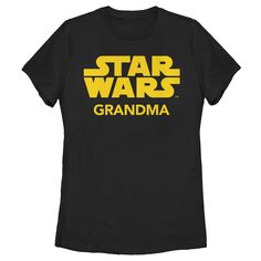 Классическая футболка с логотипом Star Wars Grandma Licensed Character