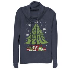 Пуловер с воротником-хомутом «Рождественская елка» для юниоров «Звездные войны» «Да пребудет с тобой сила» Star Wars