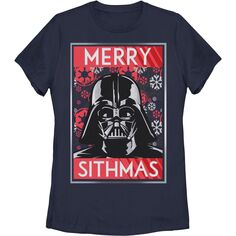 Детская футболка «Звездные войны» Merry Sithmas Star Wars, темно-синий
