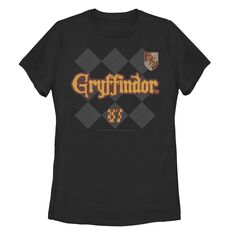 Юниорская клетчатая футболка «Гарри Поттер Гриффиндор» 07 Licensed Character