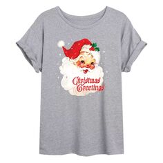 Большая футболка с рисунком «Рождественские поздравления» для детей Licensed Character