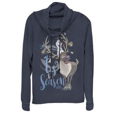 Рождественский пуловер с капюшоном и воротником-хомутом Disney&apos;s Frozen Olaf Sven &quot;Tis The Season&quot; Licensed Character