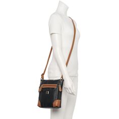 Кожаная сумка через плечо Stone &amp; Co. Nancy Midi XB Stone &amp; Co., серый/черный
