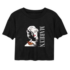 Укороченная футболка Мэрилин Монро с бабочкой для юниоров Licensed Character