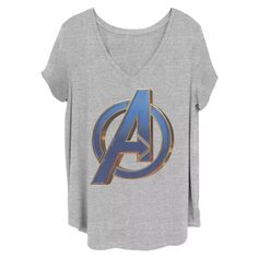 Детская футболка больших размеров с логотипом Marvel Avengers: Endgame Movie и графическим рисунком Licensed Character