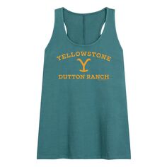 Майка с графическим рисунком для юниоров Yellowstone Dutton Ranch Licensed Character