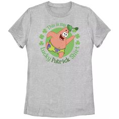 Футболка с рисунком «Губка Боб и Патрик» для юниоров «Моя счастливая рубашка» и футболка с рисунком ко Дню Святого Патрика Licensed Character