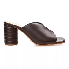 Женские туфли из натуральной кожи Journee Collection Tru Comfort из пеноматериала Karah Heels Journee Signature, коричневый
