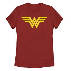 Классическая футболка с графическим логотипом и логотипом DC Comics Wonder Woman для юниоров Licensed Character