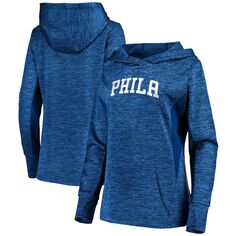 Женский пуловер с капюшоном Fanatics Royal Philadelphia 76ers Showtime Done Better Fanatics