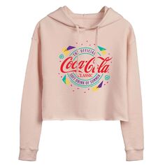 Укороченное худи Coca-Cola для подростков в стиле 90-х годов Licensed Character