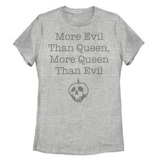 Детская футболка Disney&apos;s Snow White с надписью «More Evil Than Queen» Licensed Character