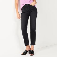 Моделирующие прямые джинсы с высокой посадкой Petite Nine West Nine West