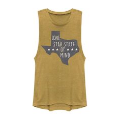 Мускулистая майка для юниоров Fifth Sun Texas &quot;Lone Star State Of Mind&quot; Fifth Sun