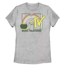Детская футболка с золотым логотипом MTV Pot O&apos; Licensed Character