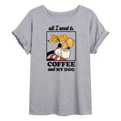 Детская футболка с струящимся рисунком «Микки Маус и друзья» Disney&apos;s Coffee Dog Licensed Character
