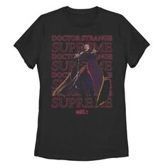 Футболка с надписью Marvel What If Doctor Strange Supreme для юниоров Marvel
