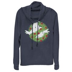 Классический пуловер с капюшоном и воротником-хомутом с рождественским венком и логотипом «Охотники за привидениями» для юниоров Licensed Character