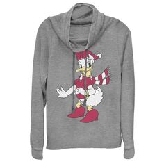 Классический рождественский пуловер с капюшоном и воротником Disney&apos;s Daisy Duck Licensed Character