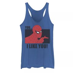 Юниорский «Человек-паук Marvel» Ты... ты мне нравишься! Майка Marvel