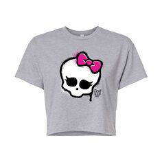 Укороченная футболка с рисунком черепа Monster High для юниоров Licensed Character