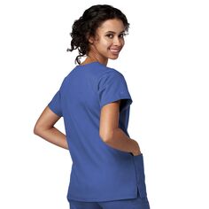 Женский скрабы с короткими рукавами Meta Labwear Notch Neck 15201 Meta Labwear