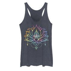 Майка с рисунком Tie-Dye Lotus Bloom для юниоров Radial Tie-Dye Unbranded