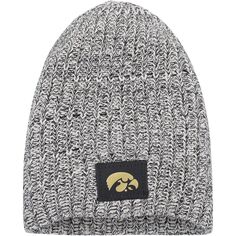 Женская серая шапка Love Your Melon Iowa Hawkeyes Unbranded