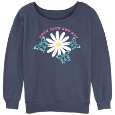 Пуловер из махровой ткани с напуском для юниоров Grow Your Own Way Unbranded