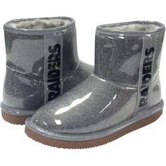 Женские водостойкие ботинки из искусственной овчины Cuce Silver Las Vegas Raiders Unbranded
