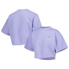 Мужская укороченная футболка в тон Lusso Purple Phoenix Suns Nola Faded в тон Unbranded