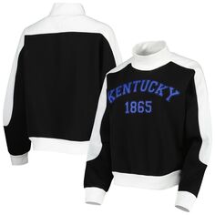 Женский свитшот Gameday Couture Black Kentucky Wildcats Make it a Mock Sporty Pullover Unbranded