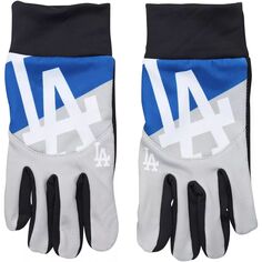 Укороченные перчатки с текстовым логотипом FOCO Los Angeles Dodgers Unbranded