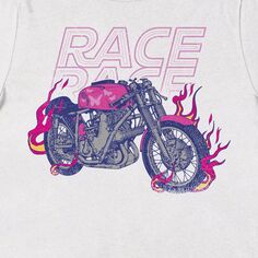 Детская футболка с изображением мотоцикла «Бабочка» Unbranded
