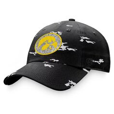 Женская регулируемая кепка Top of the World Black Iowa Hawkeyes OHT Military Appreciation Betty Unbranded