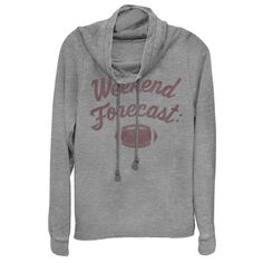 Пуловер с хомутом и футбольной печатью Fifth Sun для юниоров Fifth Sun &quot;Прогноз на выходные&quot; Unbranded