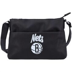 Женская сумка через плечо FOCO Brooklyn Nets с логотипом и надписью Unbranded