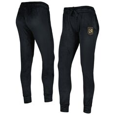 Женские спортивные черные велюровые брюки с манжетами LAFC Intermission Concepts Unbranded