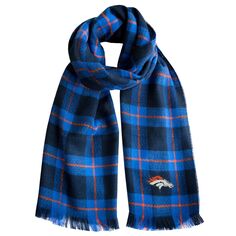 Женский клетчатый шарф Little Earth Denver Broncos Unbranded